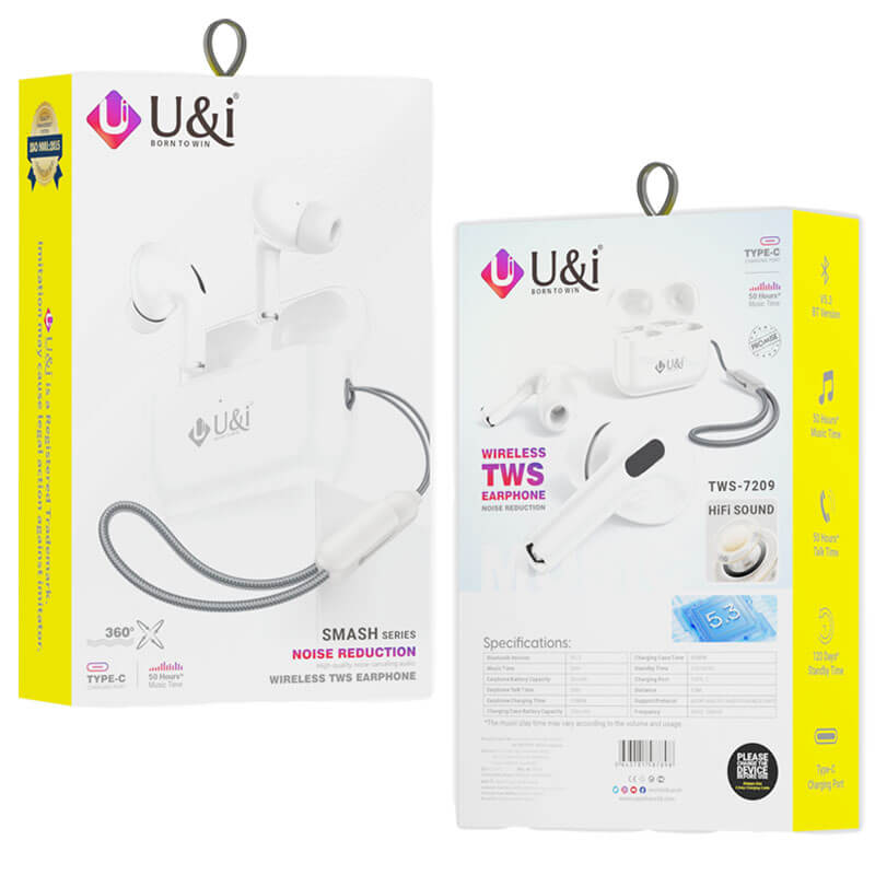 U&i Noise Cancelling Earphone