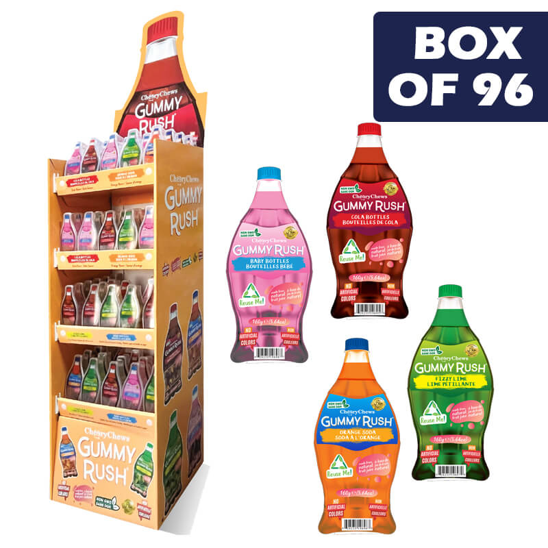 Gummy Rush Cola Display * 96