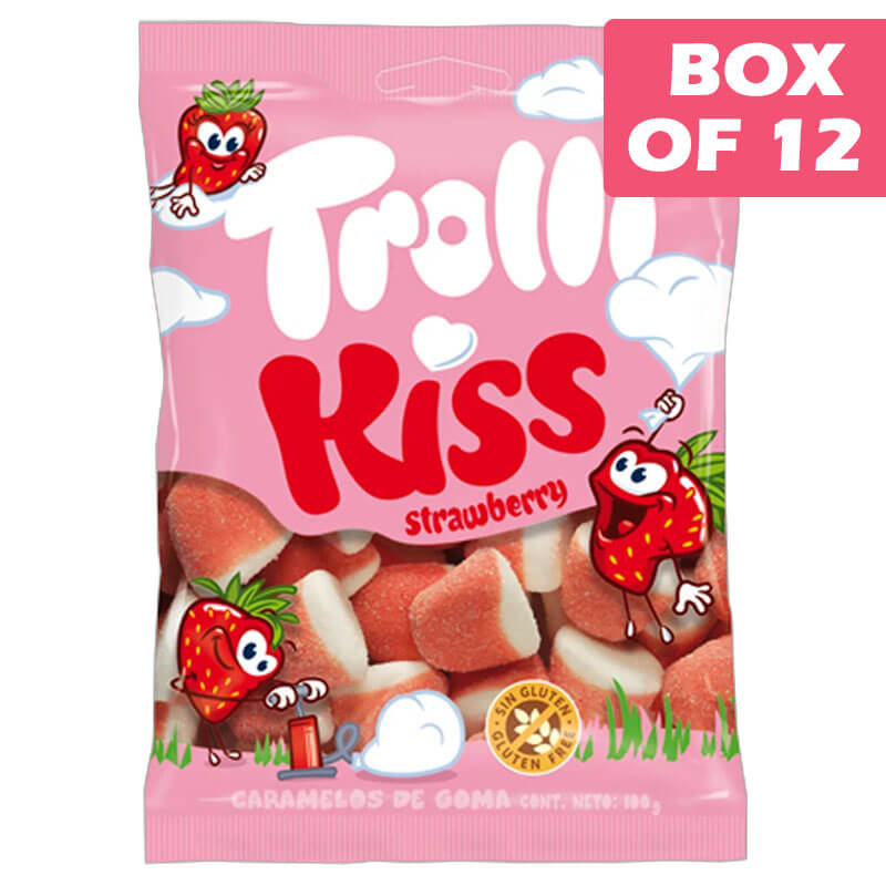 Trolli Kiss Strawberry 100g