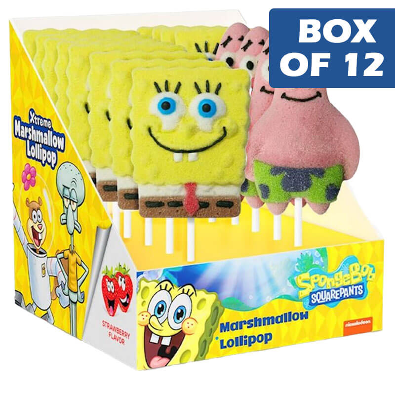 Spongebob Marshmallow Pops 45g