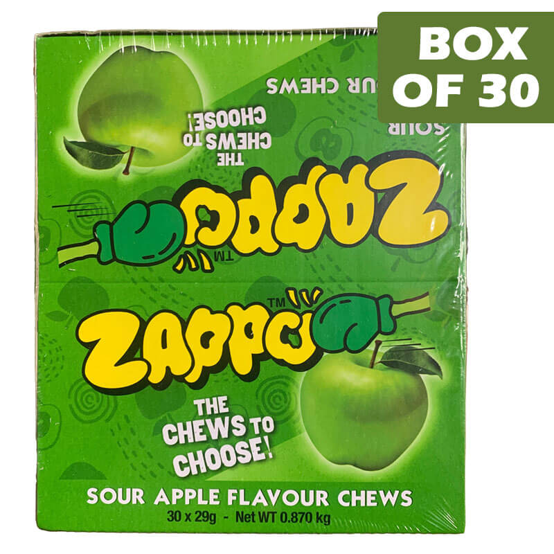 Zappo Sour Apple 29g (30 Pack)