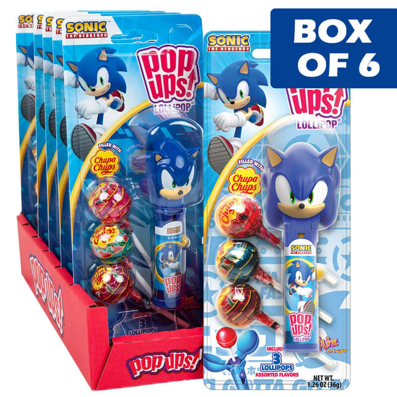 Flix Candy Sonic The Hedgehog Lollipop 36g