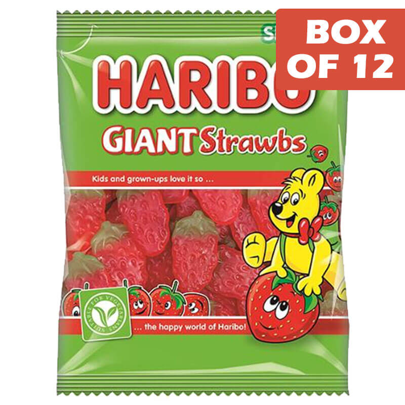 Haribo Giants Strawberry Bag 154g