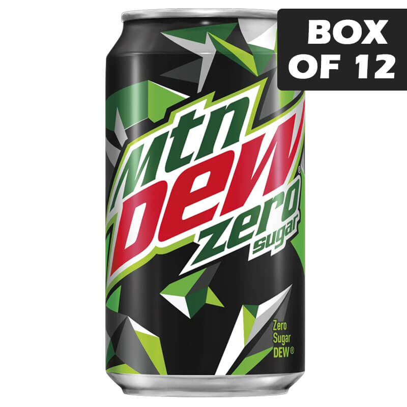 Mountain Dew Zero Sugar Can 355Ml