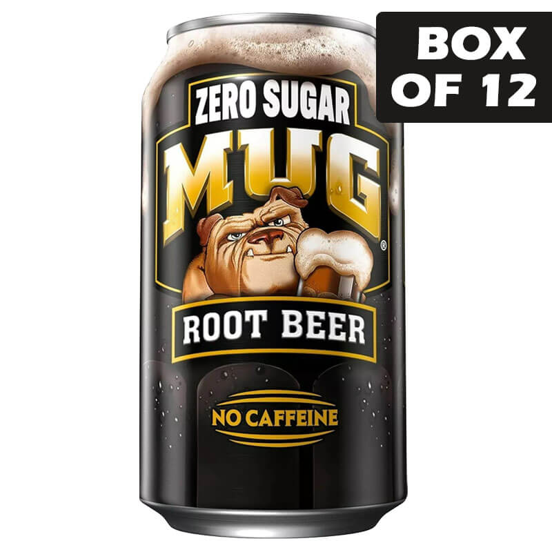 Mug Root Beer Zero Sugar Can 355Ml