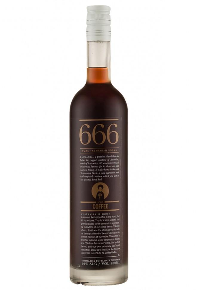 12 x Pure 666 Coffee Vodka 700Ml