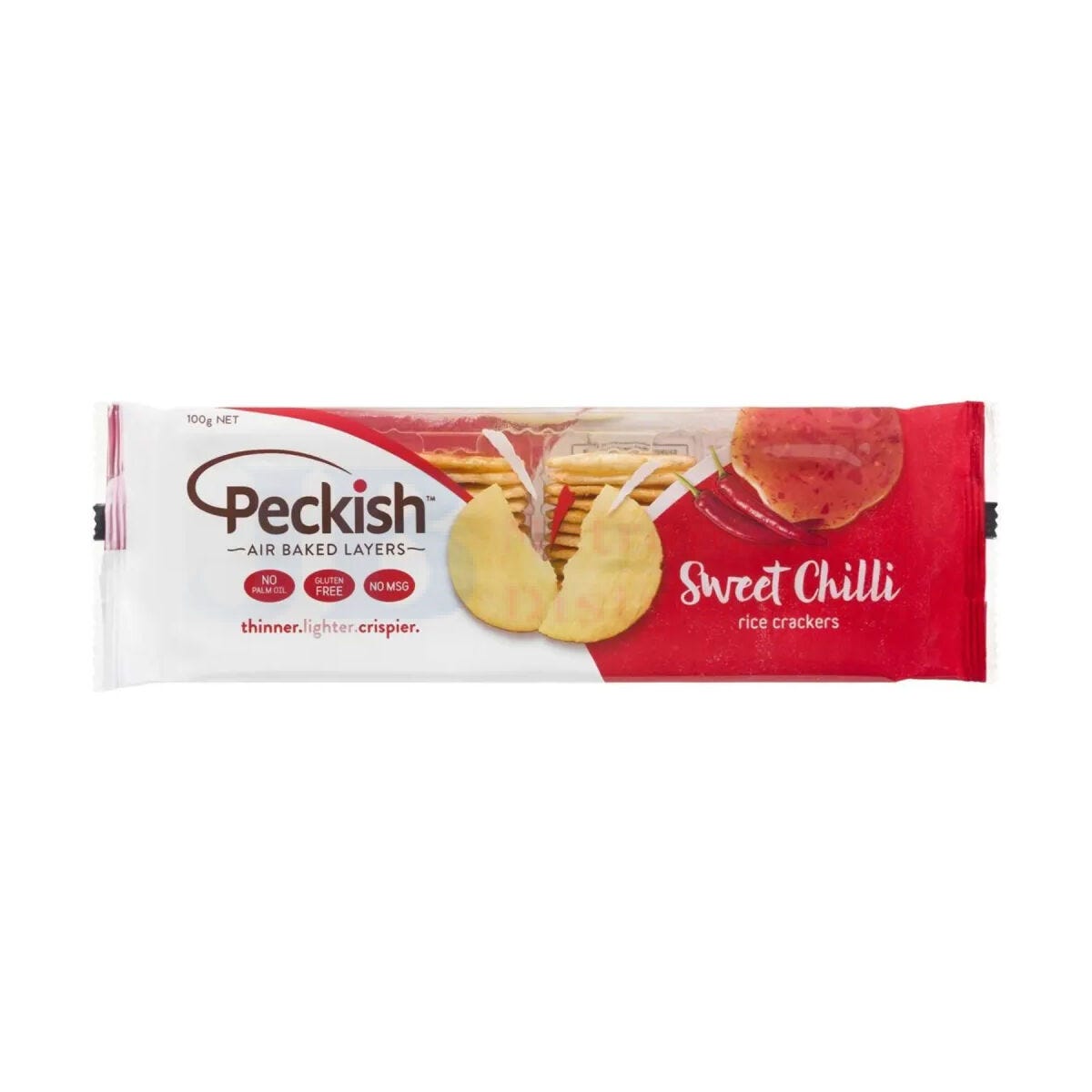Peckish Sweet Chilli Rice Crackers 90g