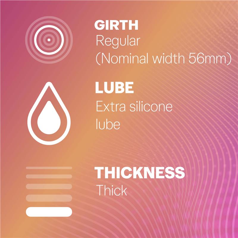Durex Condom Pleasure (10 Pack)