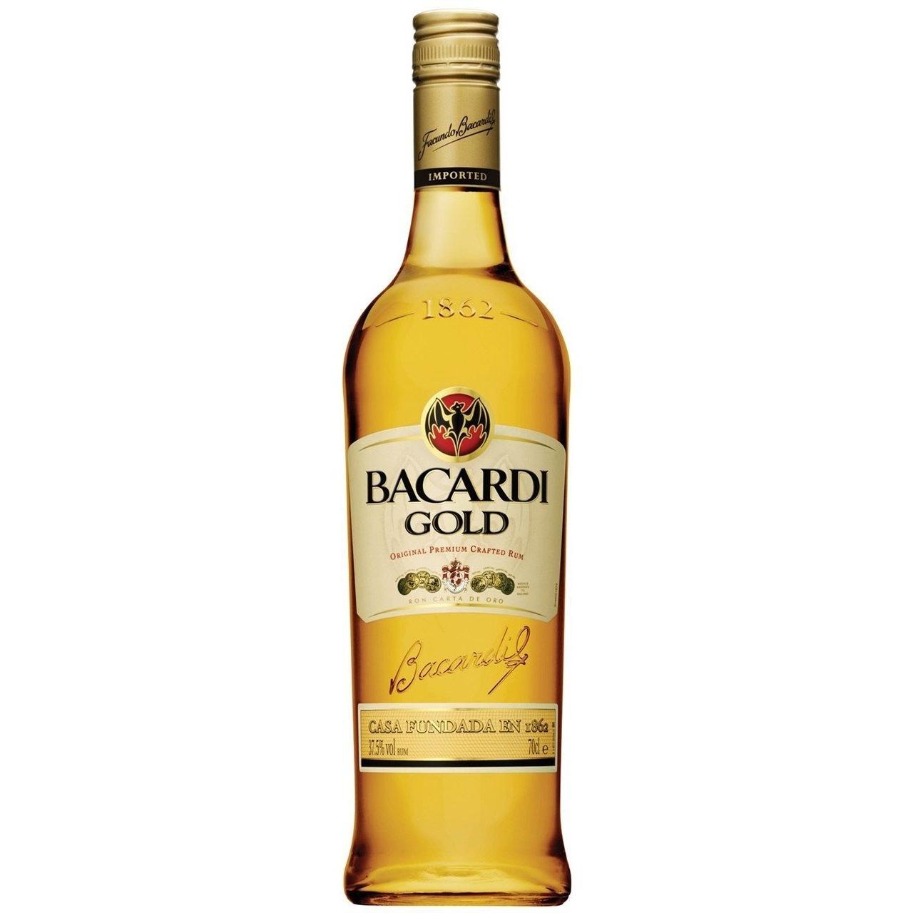 6 x Bacardi Gold Oro 700Ml