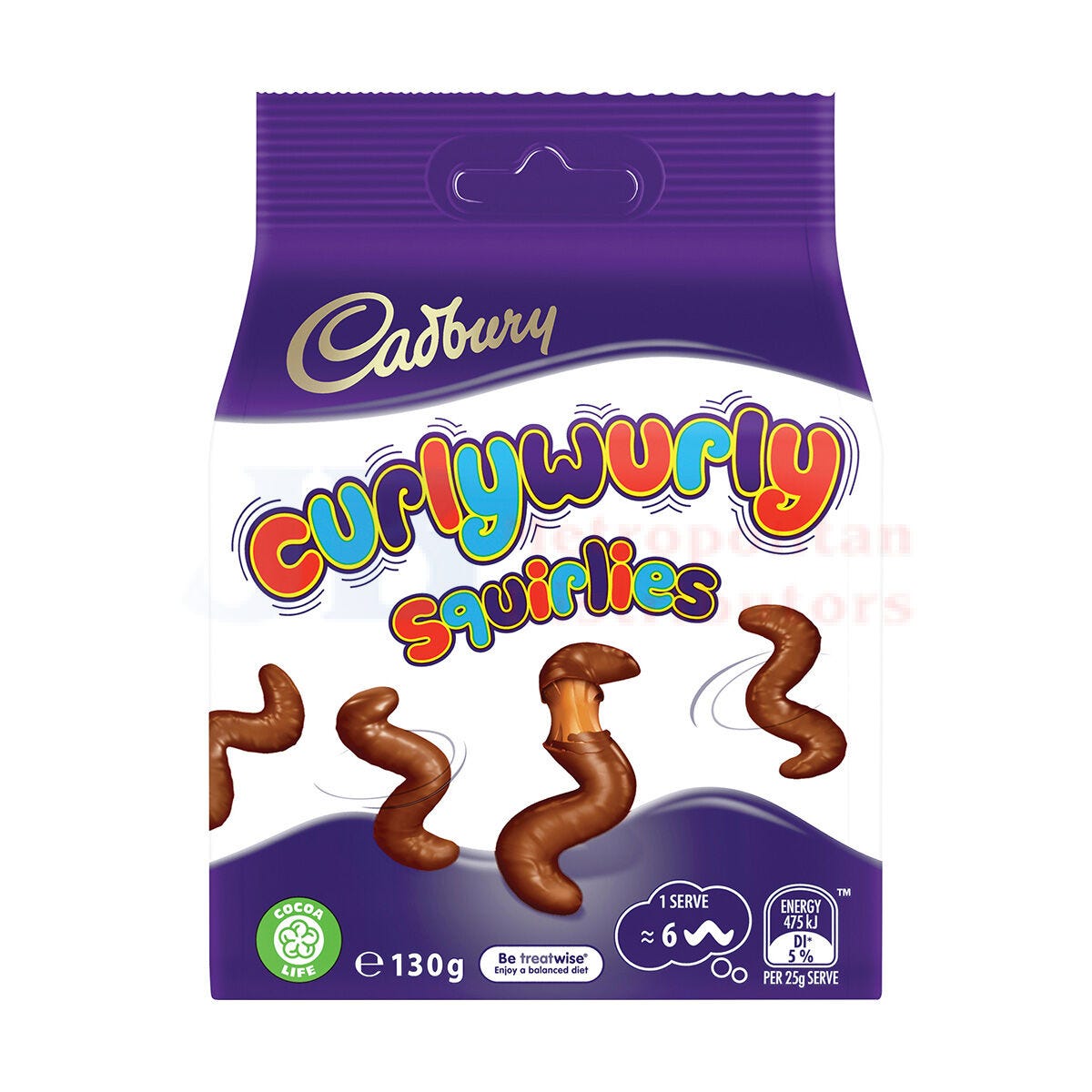 Cadbury Curly Wurly Squirlies 130g