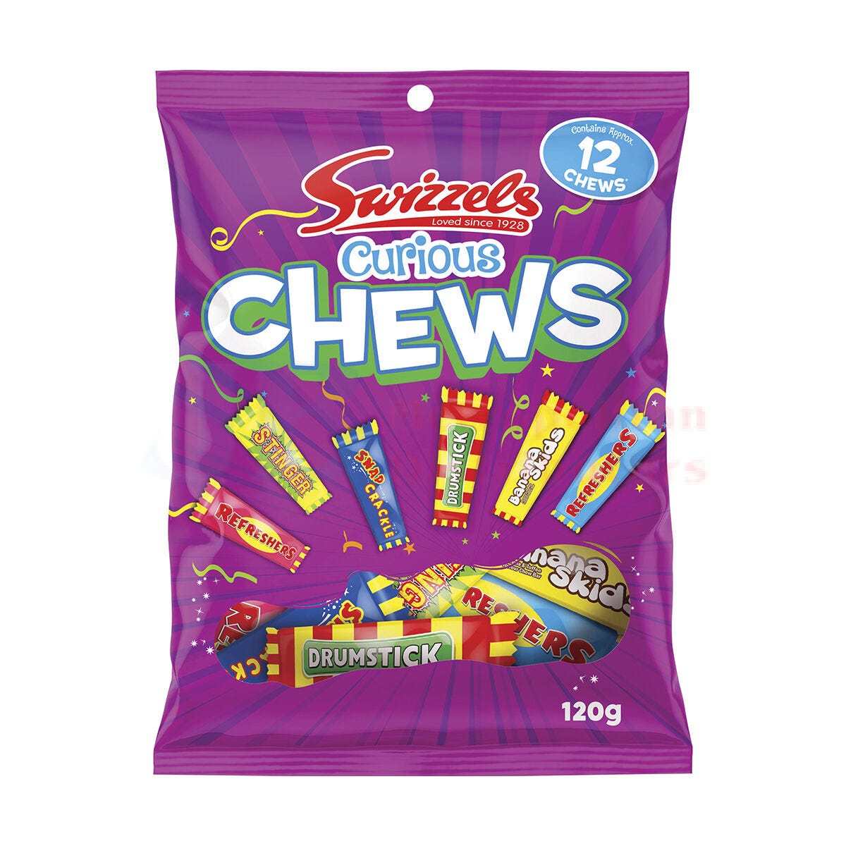 Swizzels Curious Chews 120g