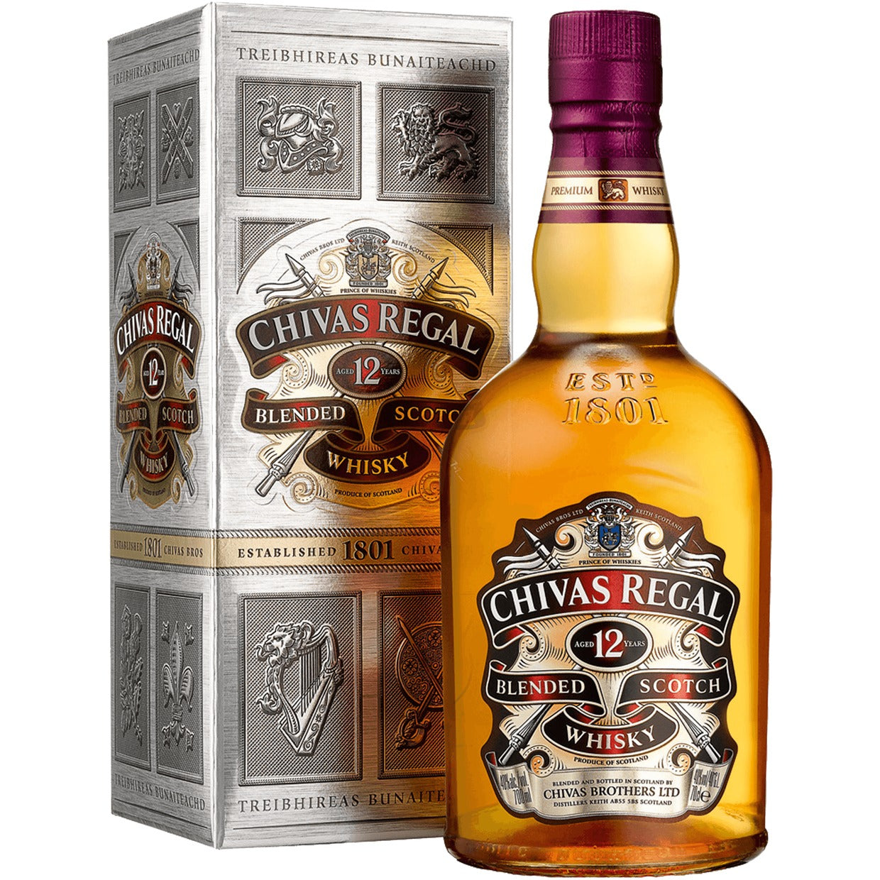 6 x Chivas Regal 12 Yo 700Ml