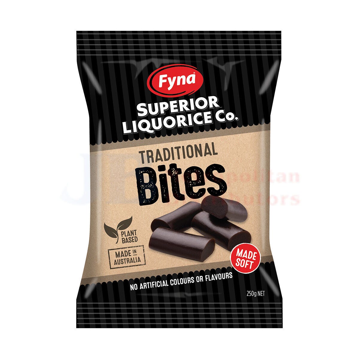 Fyna Liquorice Chunks 250g