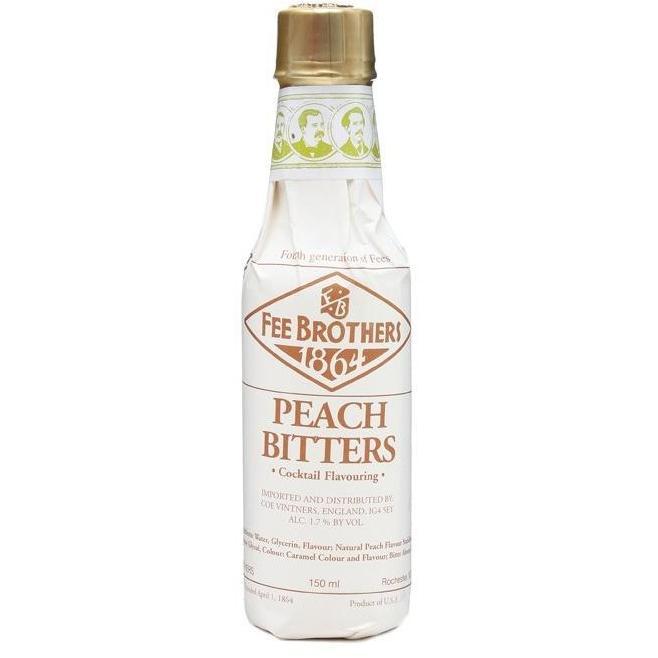 6 x Fee Bros Bitters Peach 150Ml