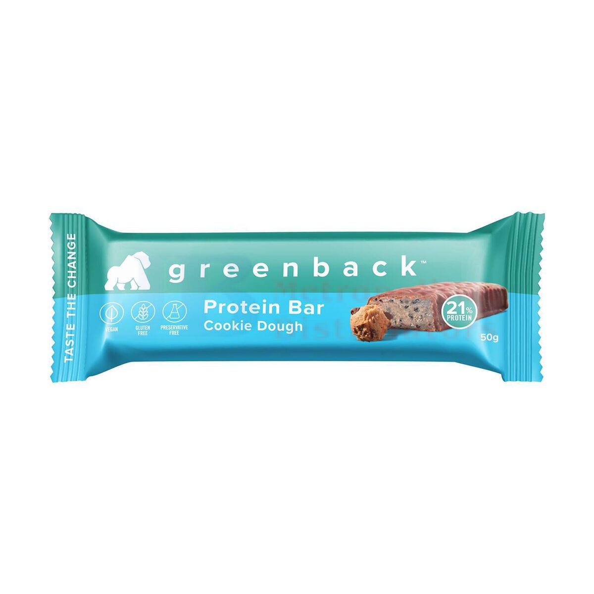Greenback Protein Bar Cookie Dough 50g