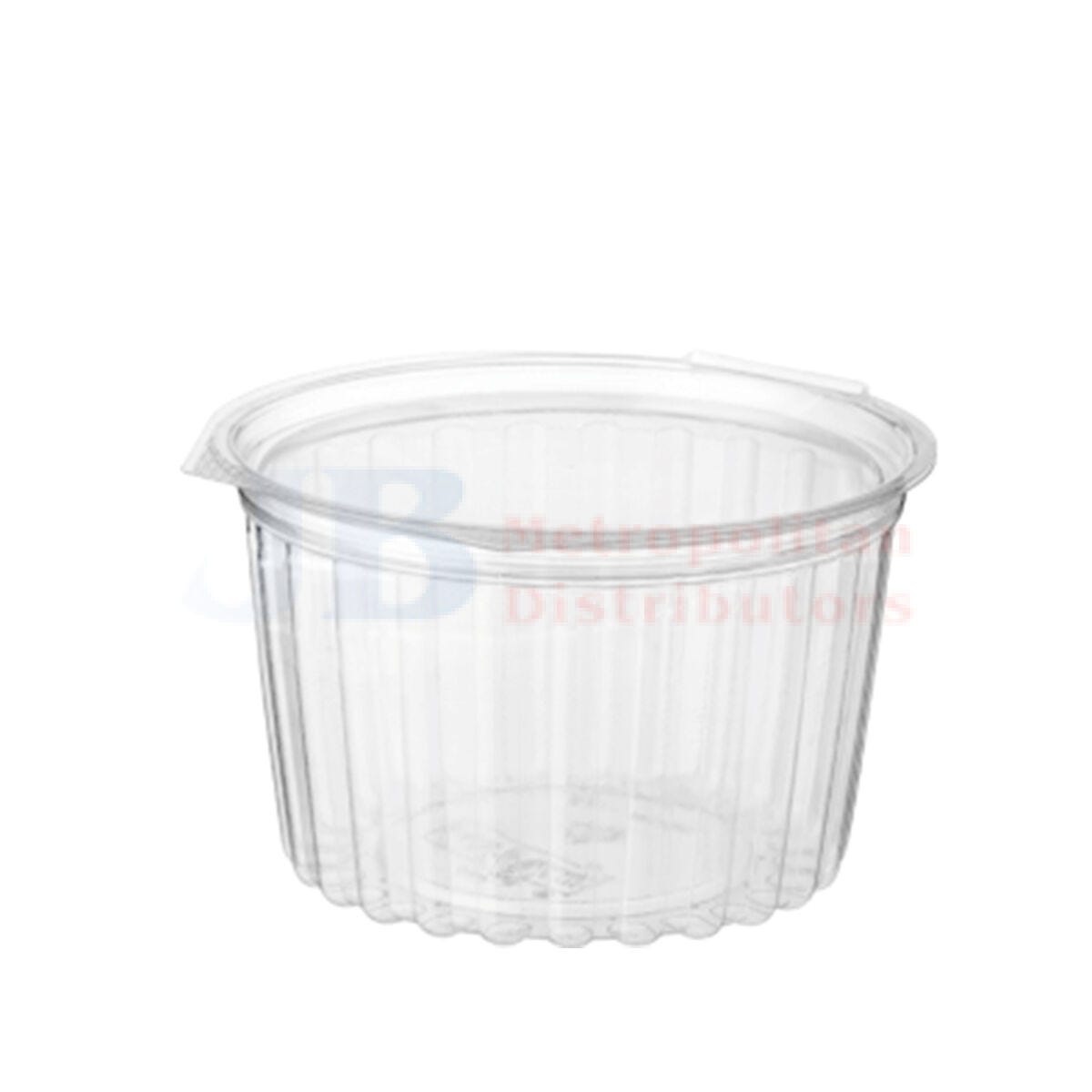 Hinged Lid Clear Bowls (25 Pack)