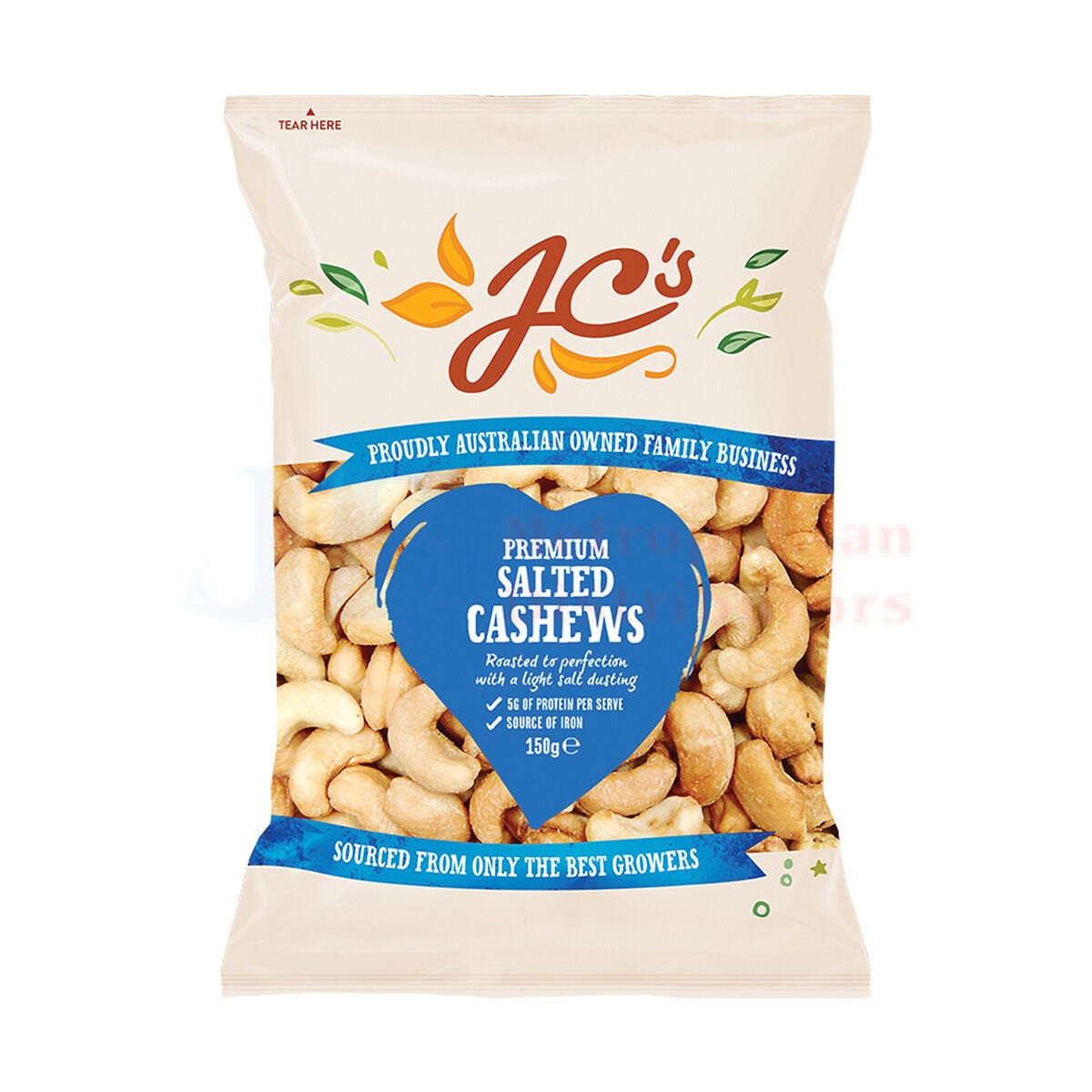 Jc's Salted Cashews 150g