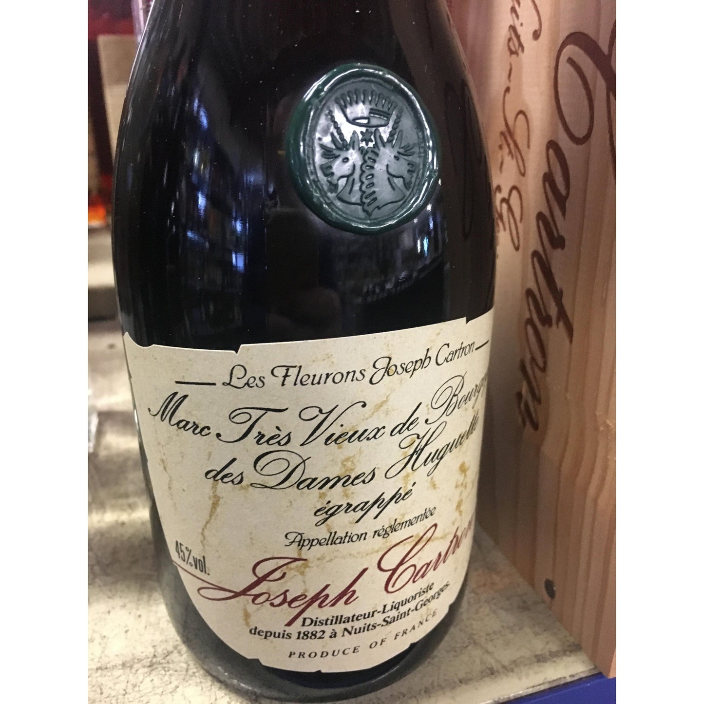 6 x Joseph Cartron Grappa Marc De Bourgogne 700Ml