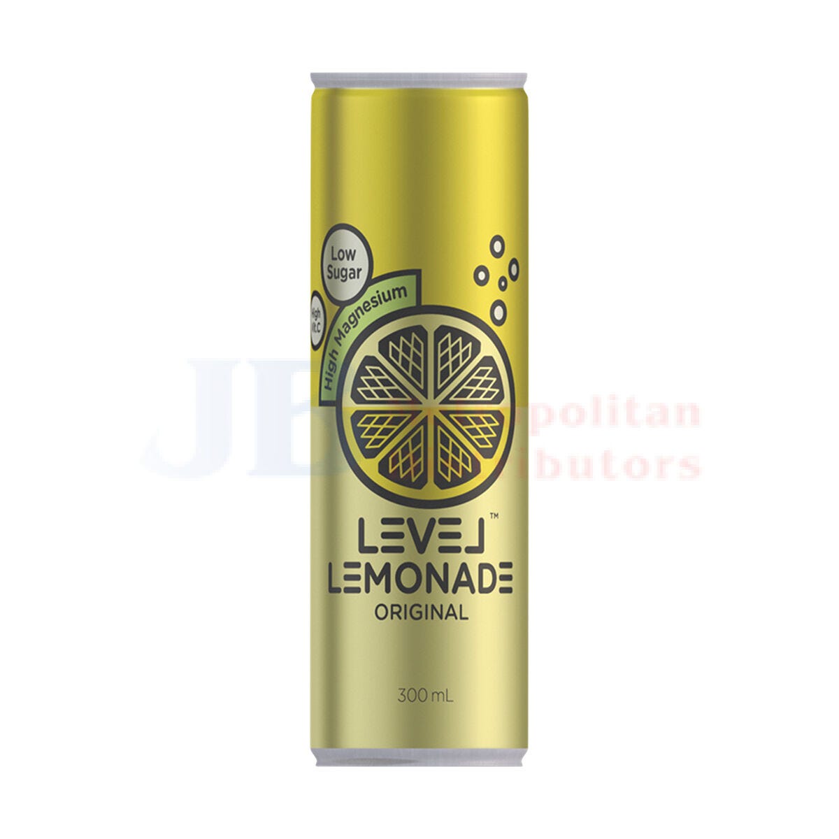 Level Lemonade Original Cans 300ml