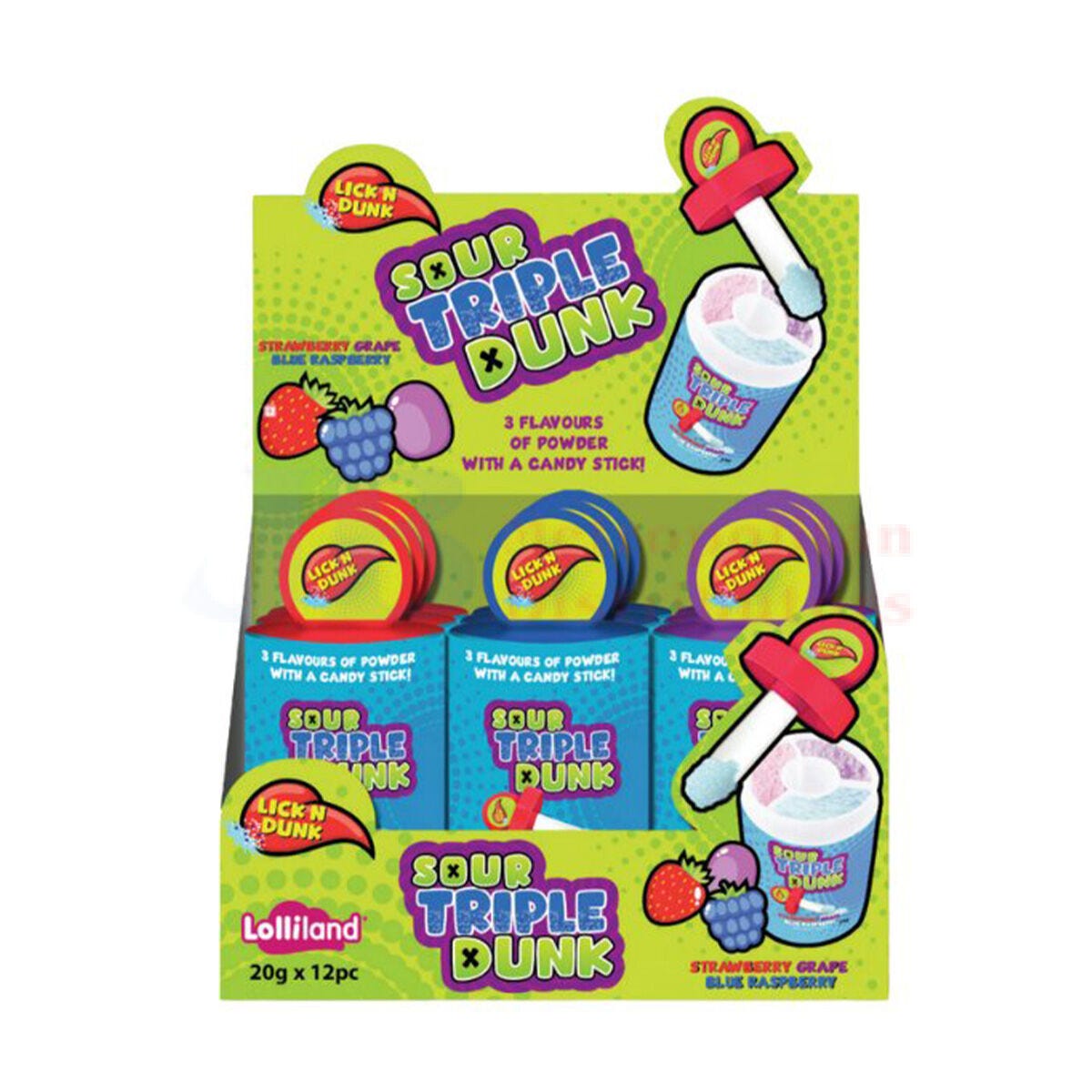 Lolliland Sour Triple Dunk