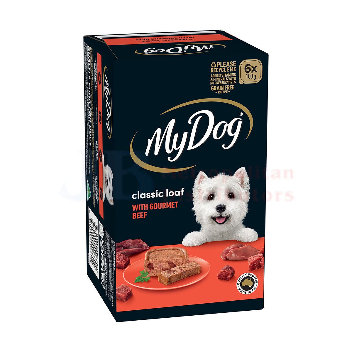 My Dog Classic Loaf With Gourmet Beef 100g (6 Pack)
