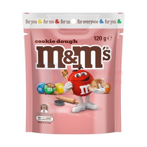 M & M's Cookie Dough 120g