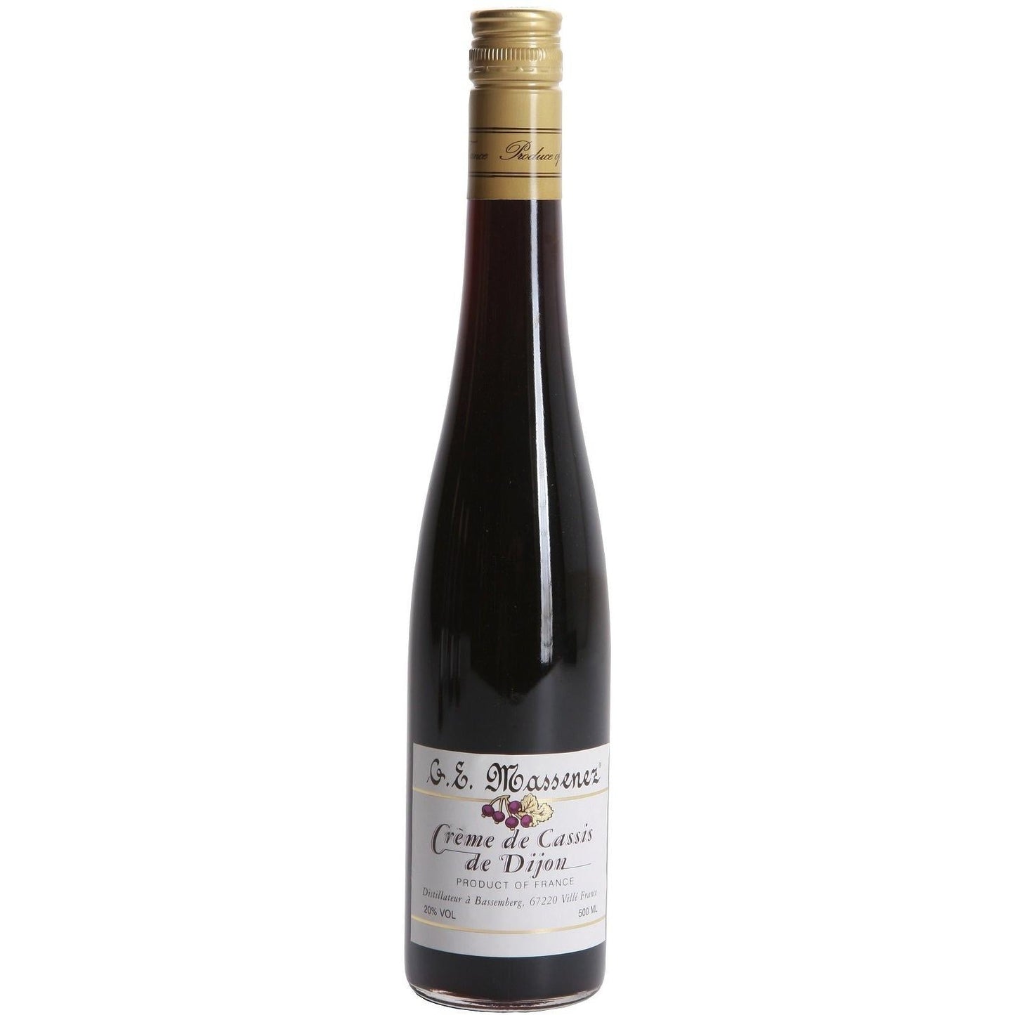 6 x Massenez Cassis 500Ml