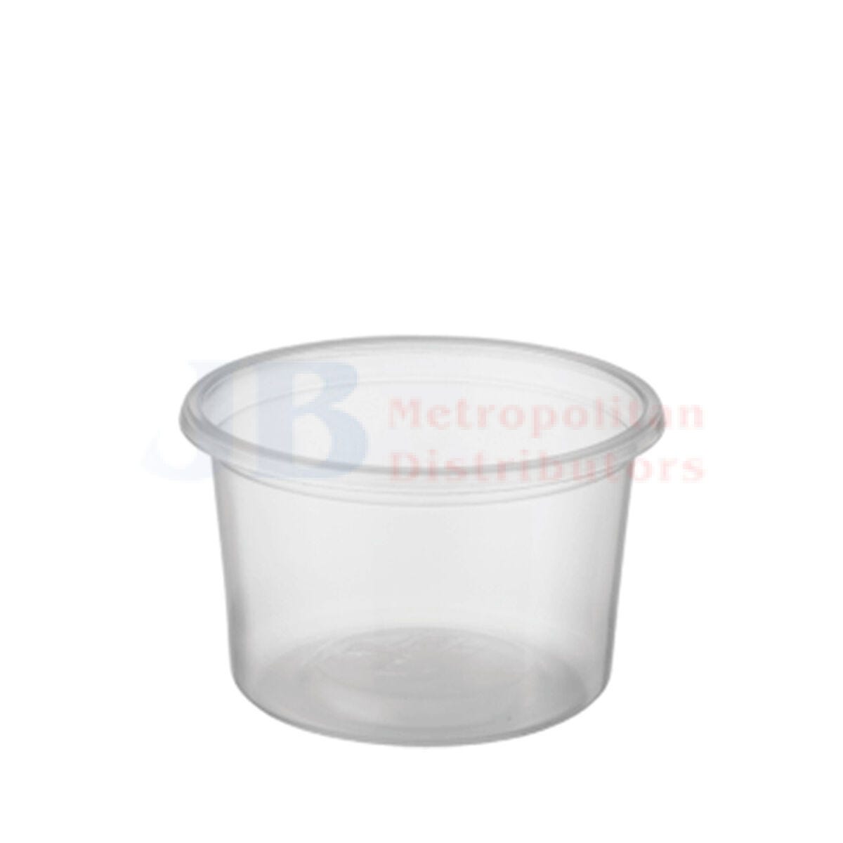 Clear Round Cup (50 Pack)