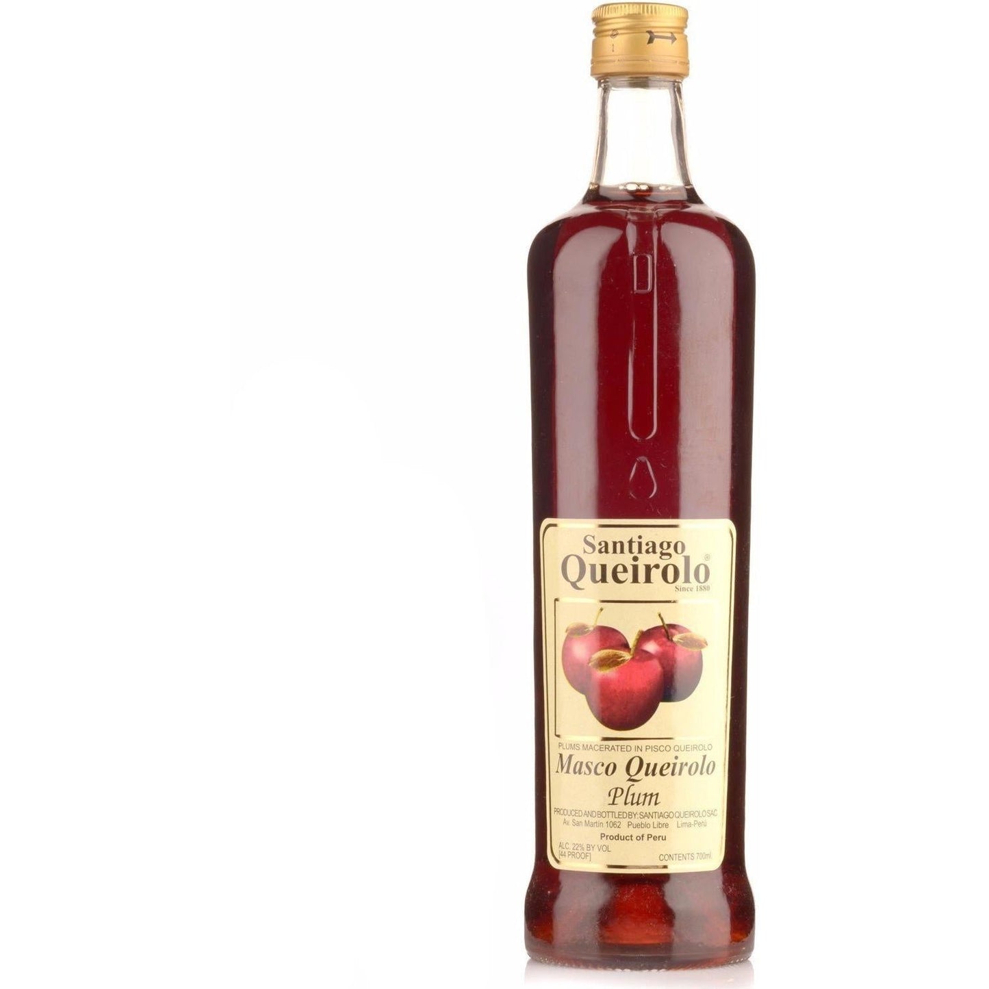 Pisco Santiago Plum 700Ml