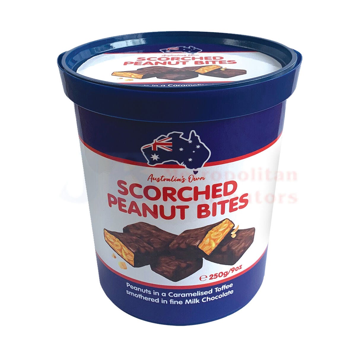 Scorched Peanut Bites Tub 250g