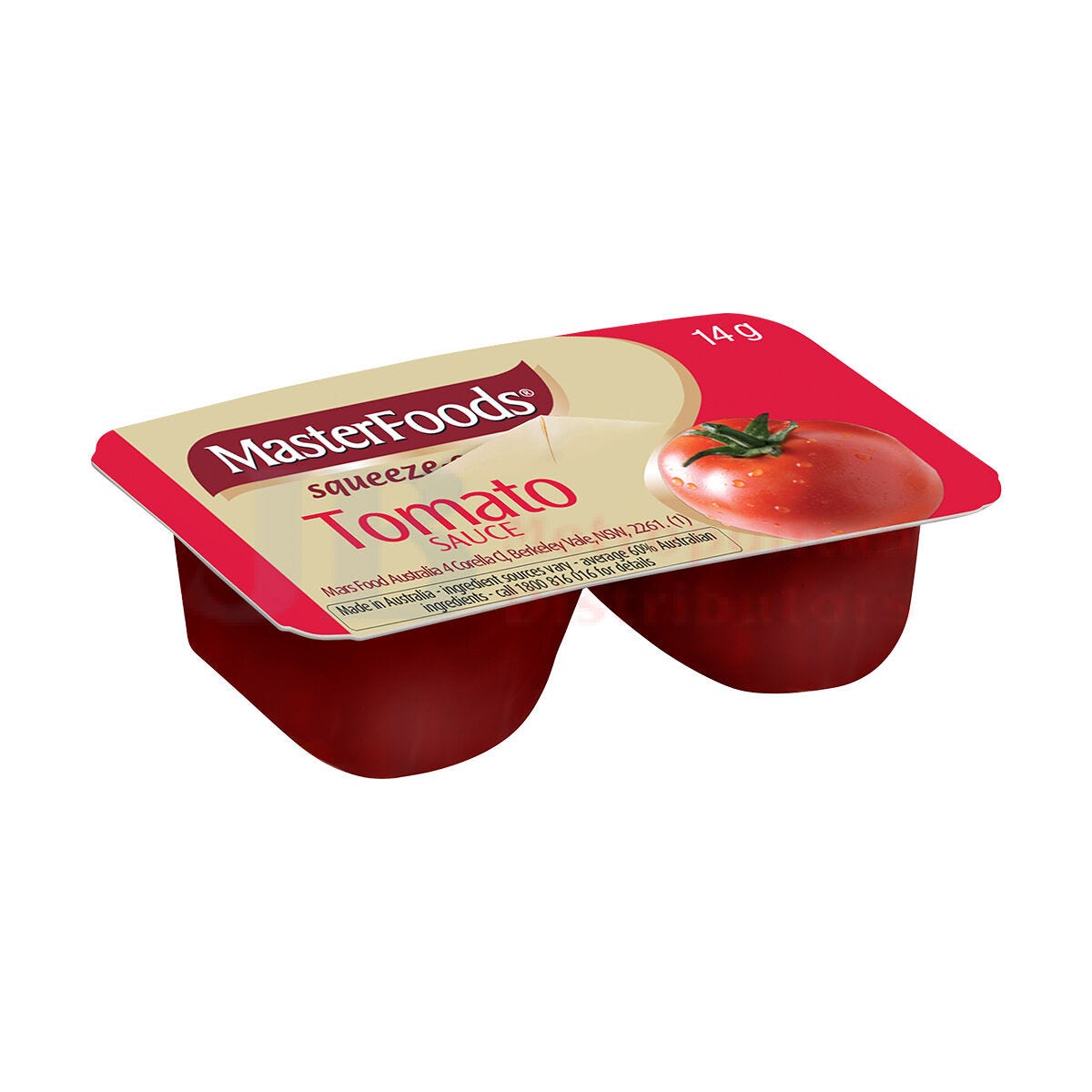Masterfoods Squeeze Sauce Tomato (100 Pack)