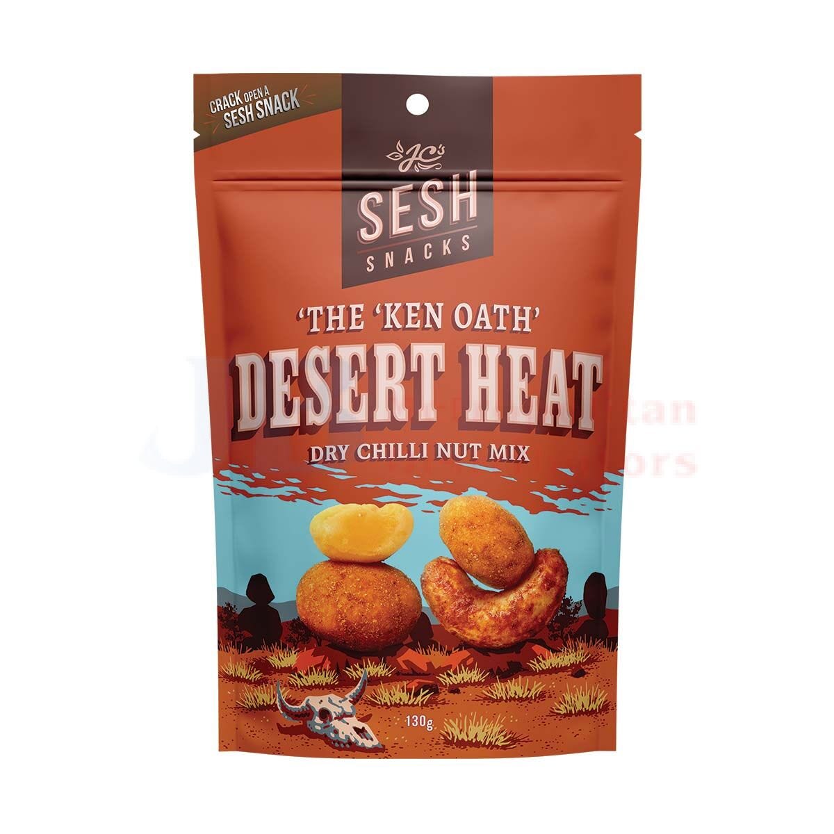 Sesh Snack Desert Heat Dry Chilli Nut Mix 130g
