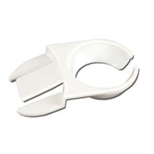 100 Pack Of 75mm White Wine Glass Dinner Lunch Plate Clip Holder - Stand Up Buffet Party - Promotion Merchandise Gift