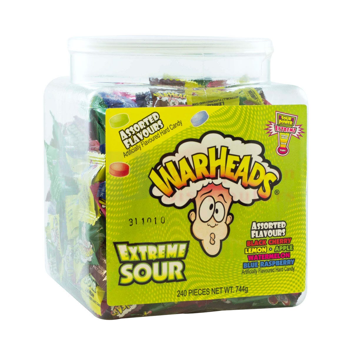 Warheads Sour Assorted (240 Piece)