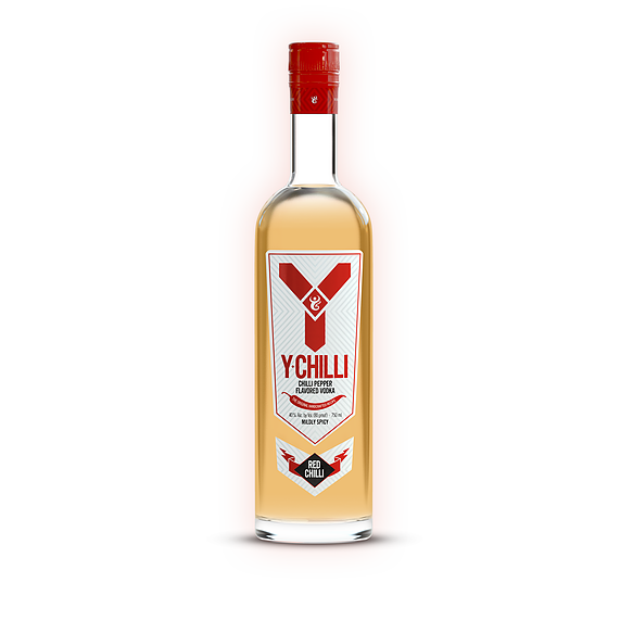6 x Y Chilli Pepper Vodka 750Ml