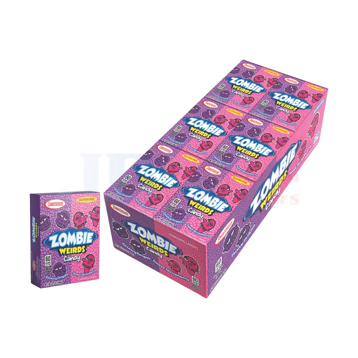 Zombie Weirds Grape Strbry 40g