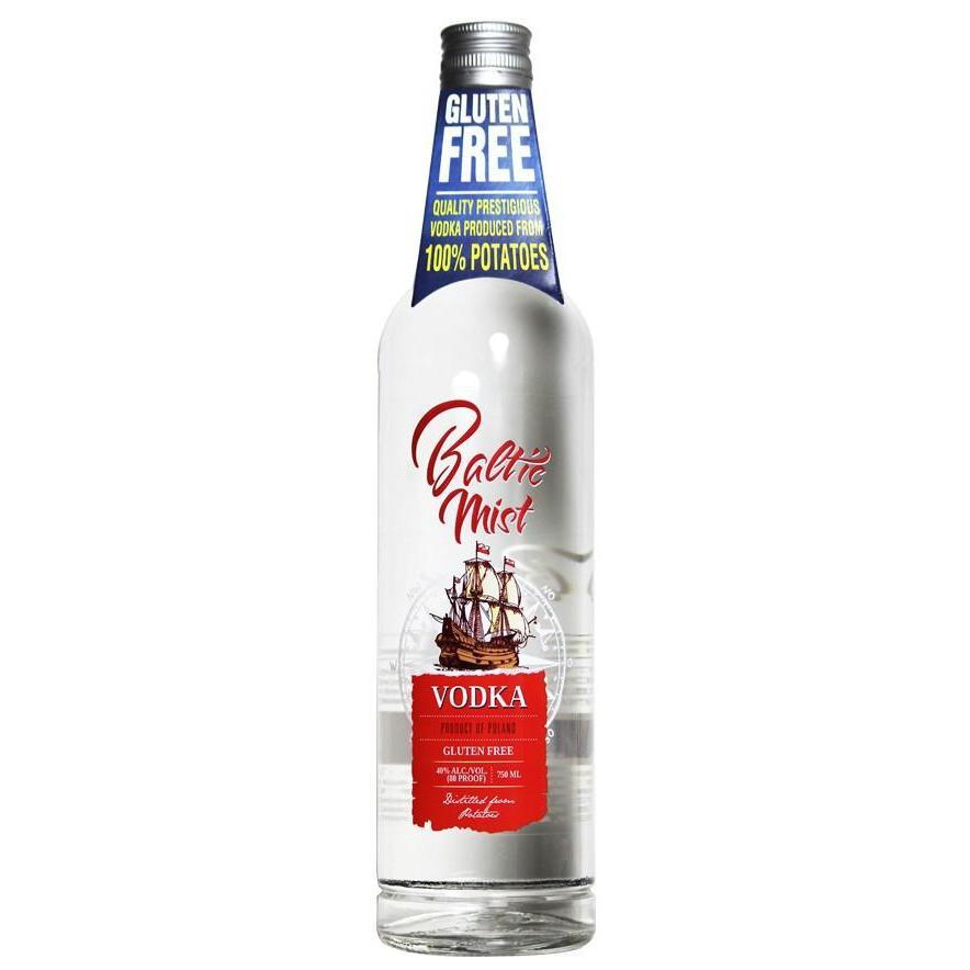 6 x Baltic Mist Vodka Gluten Free 750Ml