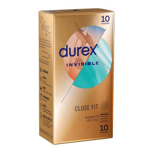 Durex Invisible Closed Fit Condoms