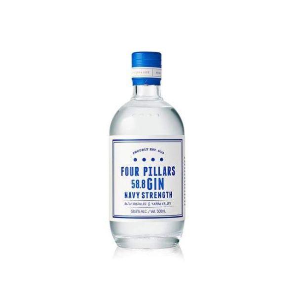 6 x Four Pillars Navy Strength 58% 500Ml