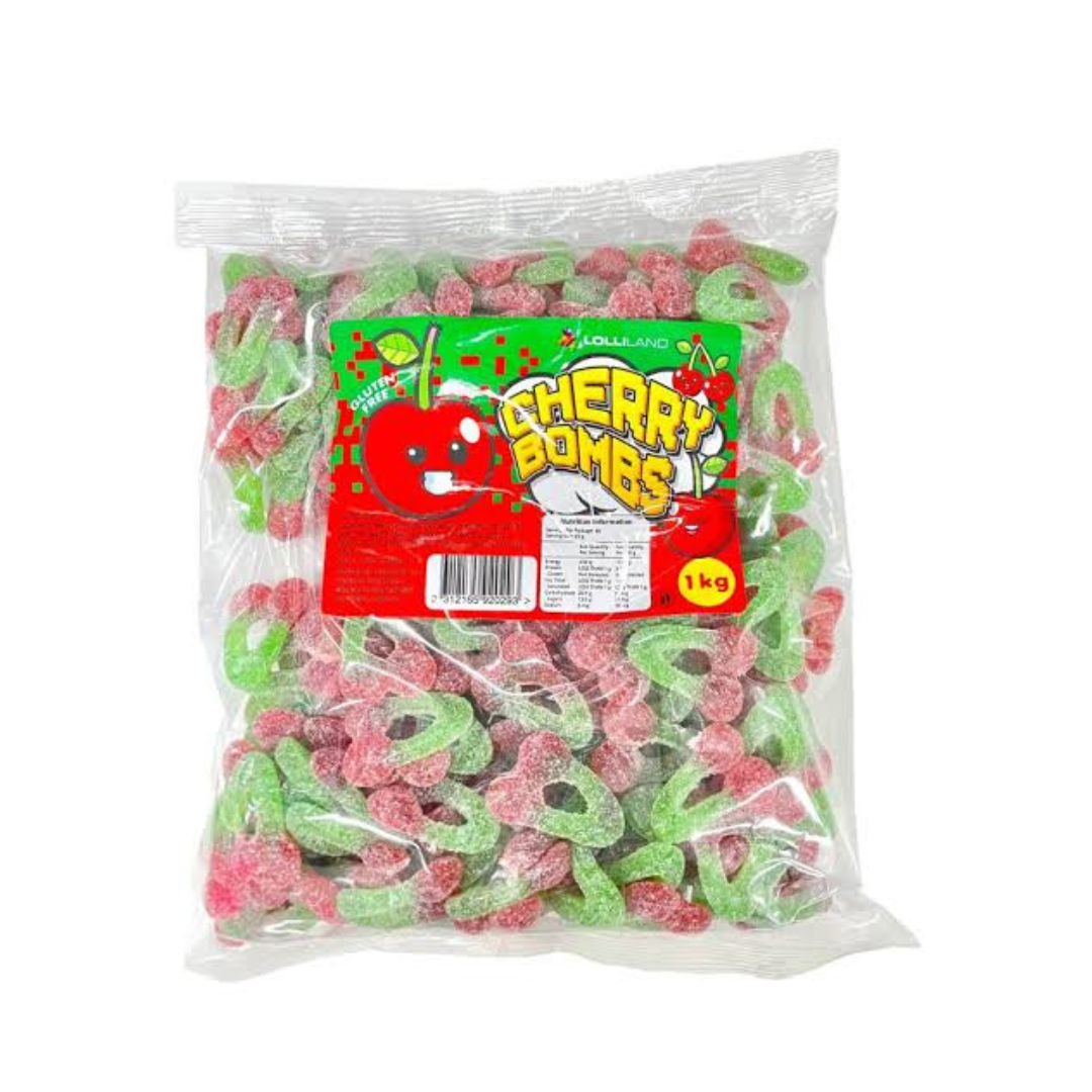 Sour Cherry Bombs 1kg (100 Piece)