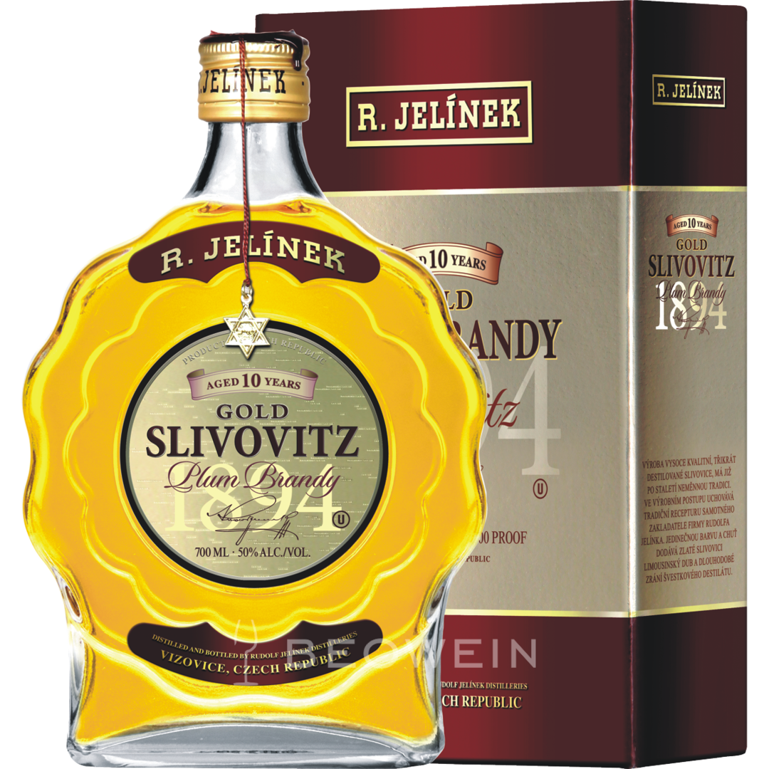 12 x Jelinek Slivovitz Gold 10 Yo 700Ml 50%
