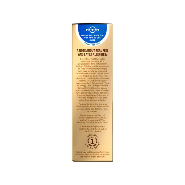 Durex Real Feel Condoms (6 Pack)
