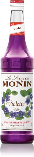 6 X Monin Syrup Violet 700Ml