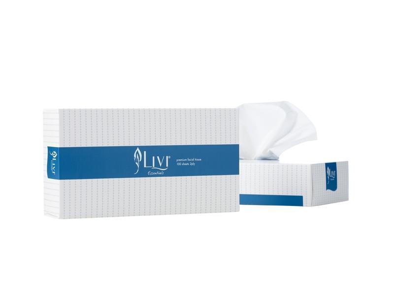 Pack 30 Livi Box Tissues