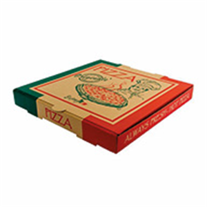 Pizza Boxes 33Cm 13 White Plain Standard Fold