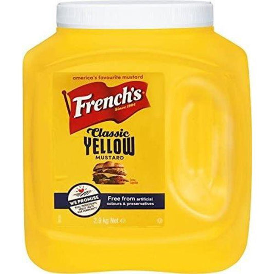 FrenchS Classic American Yellow Mustard - Catering Size, 2.96 Kg