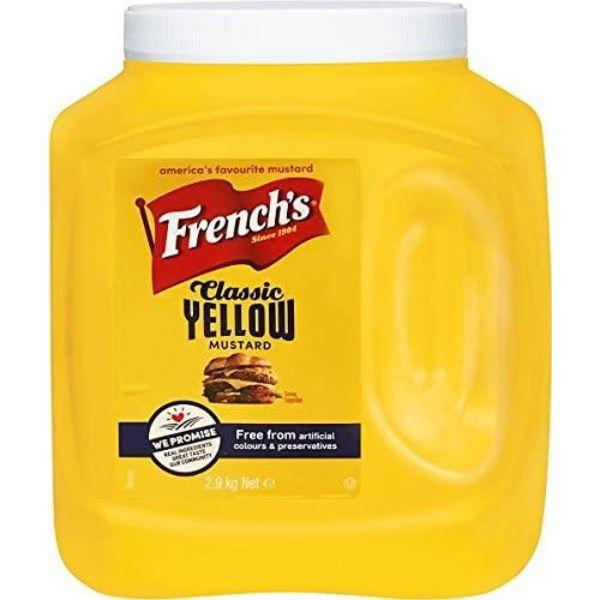 FrenchS Classic American Yellow Mustard - Catering Size, 2.96 Kg