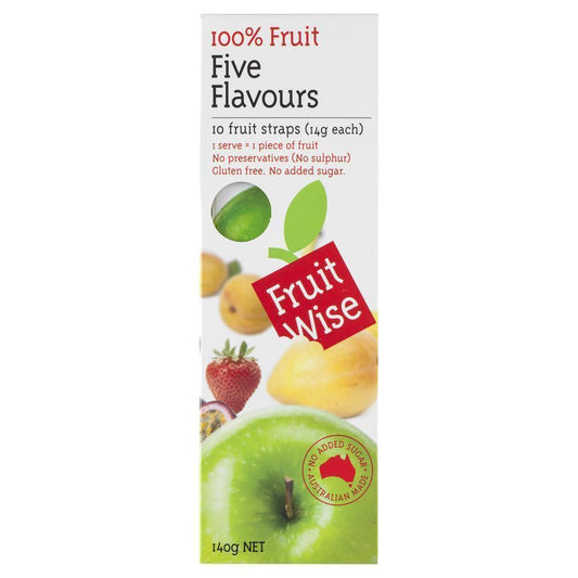 Fruit Wise - Five Flavours 10 X 14G Or 8 Boxes