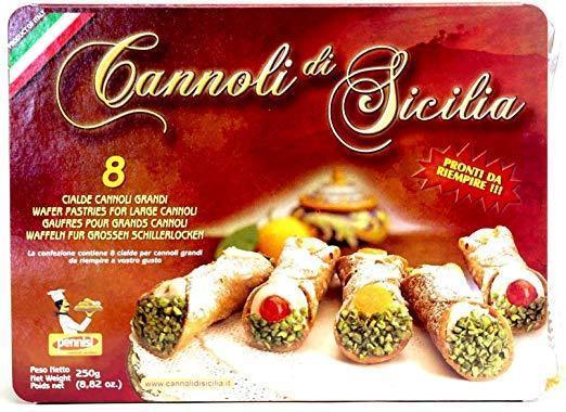 Cannoli Shells Carton 300 X 12G
