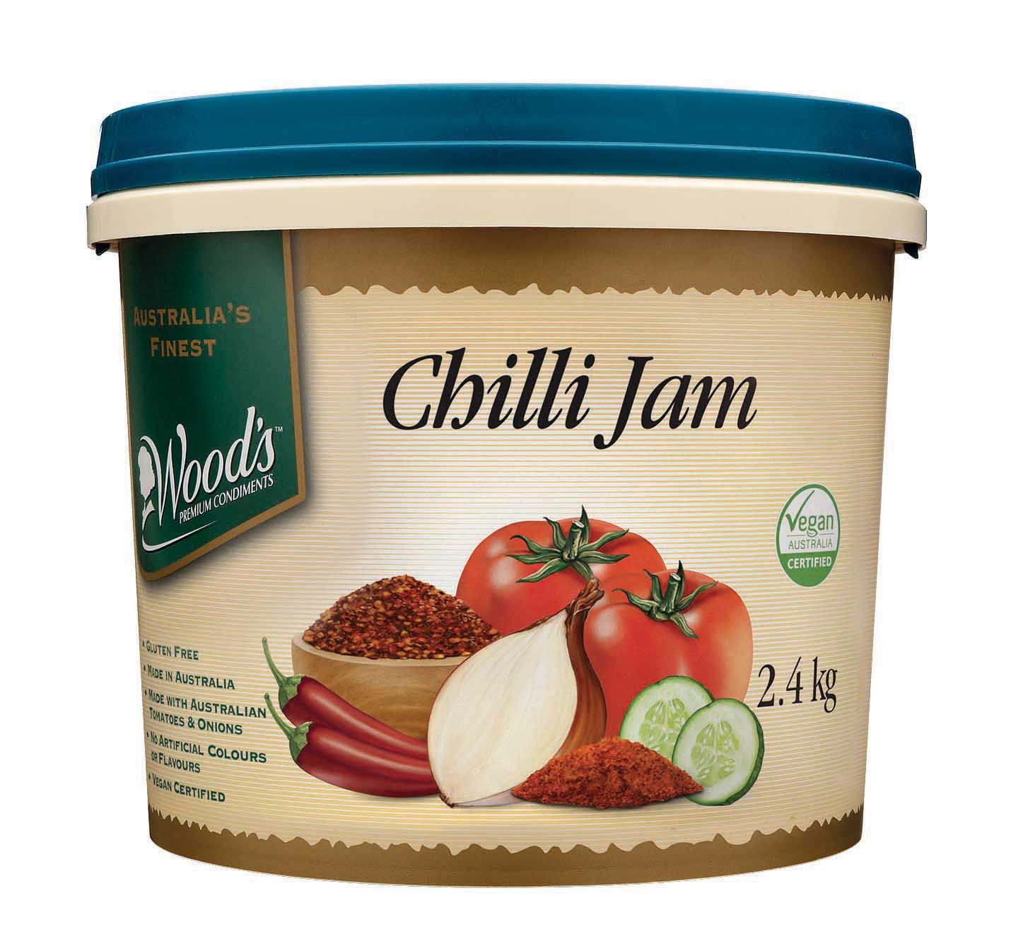 Wood'S Chilli Jam 2.4Kg